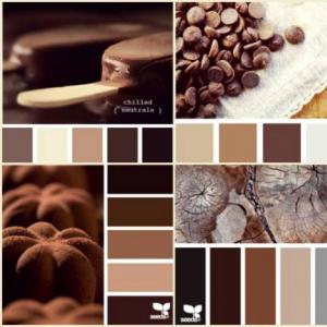 С каким цветом сочетается коричневый?